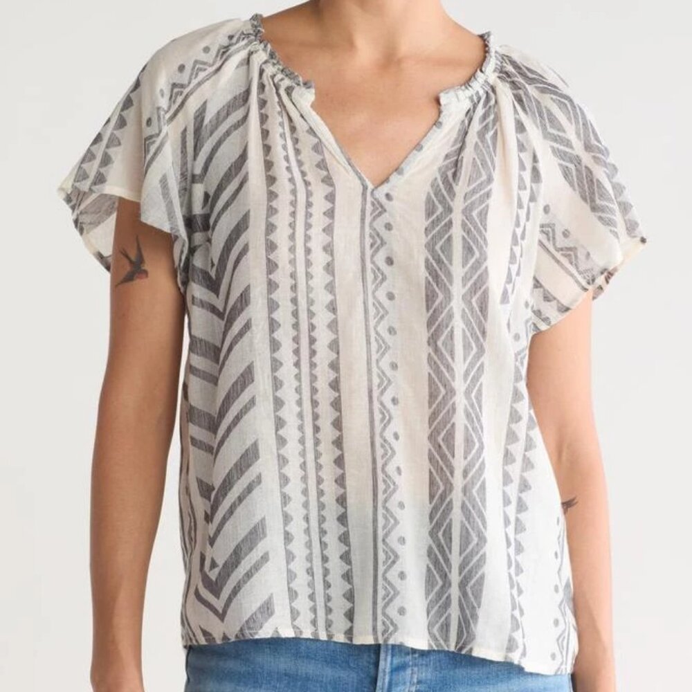 Marine Layer "Lana" Splitneck Top